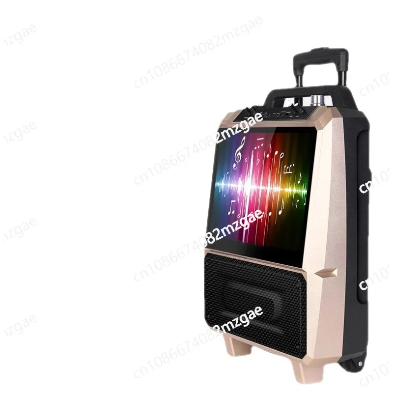 

Outdoor Speaker, Portable Video Player, Wireless Microphone, Square Dance Stereo with Large Display Screen