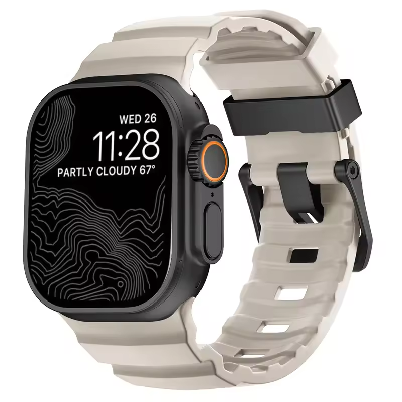 Trail Silicone Band for Apple Watch Ultra 3 2 49mm Strap 46mm 45mm 44mm Sport Bracelet for iWatch Series 11 10 Ultra 9 8 7 6 SE3 - Image 30