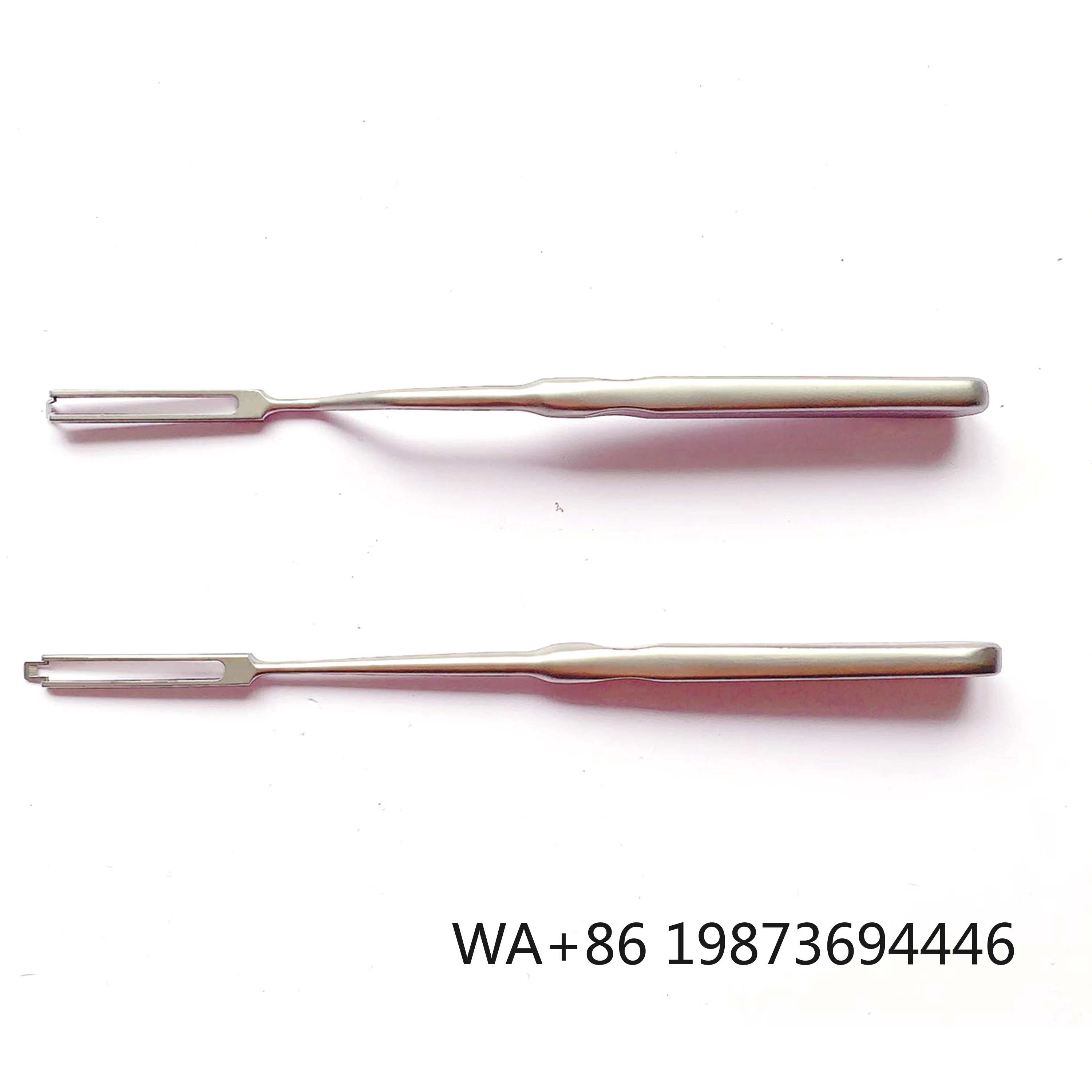

Nasal Septum Swivel Knife, Straight Gun Shaped Reusable ENT Surgical Instrument