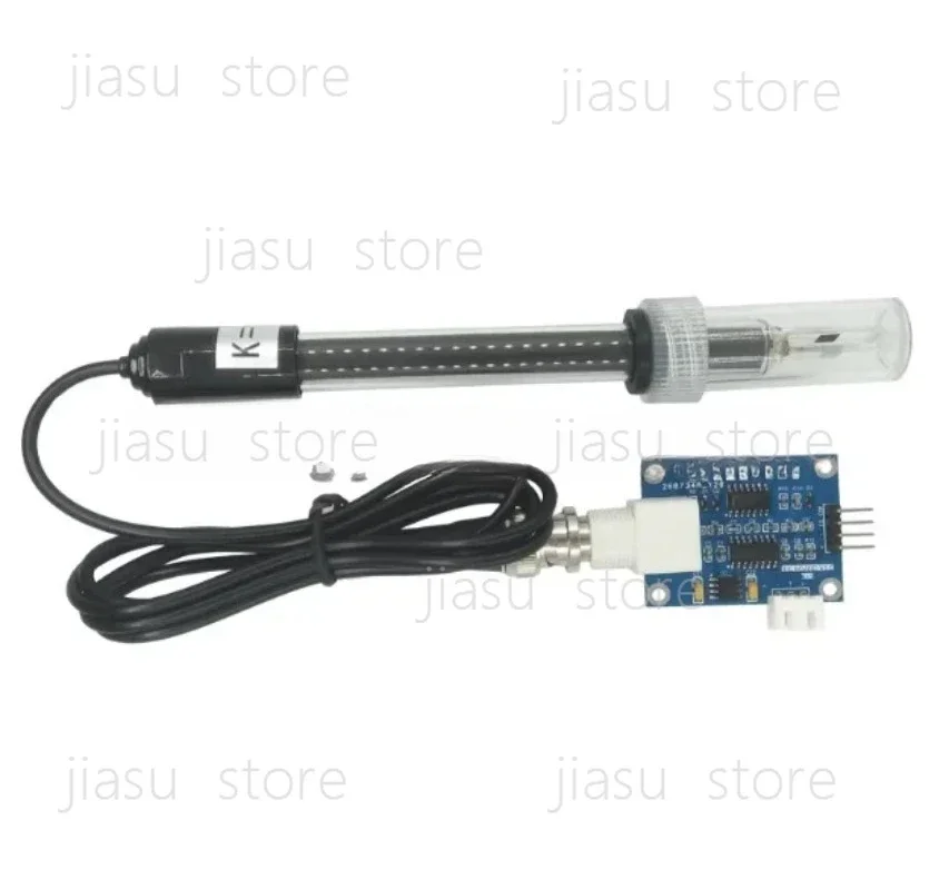 Water Conductivity Sensor K=1 Probe Liquid EC Measuring Module Compatible With Arduino STM32