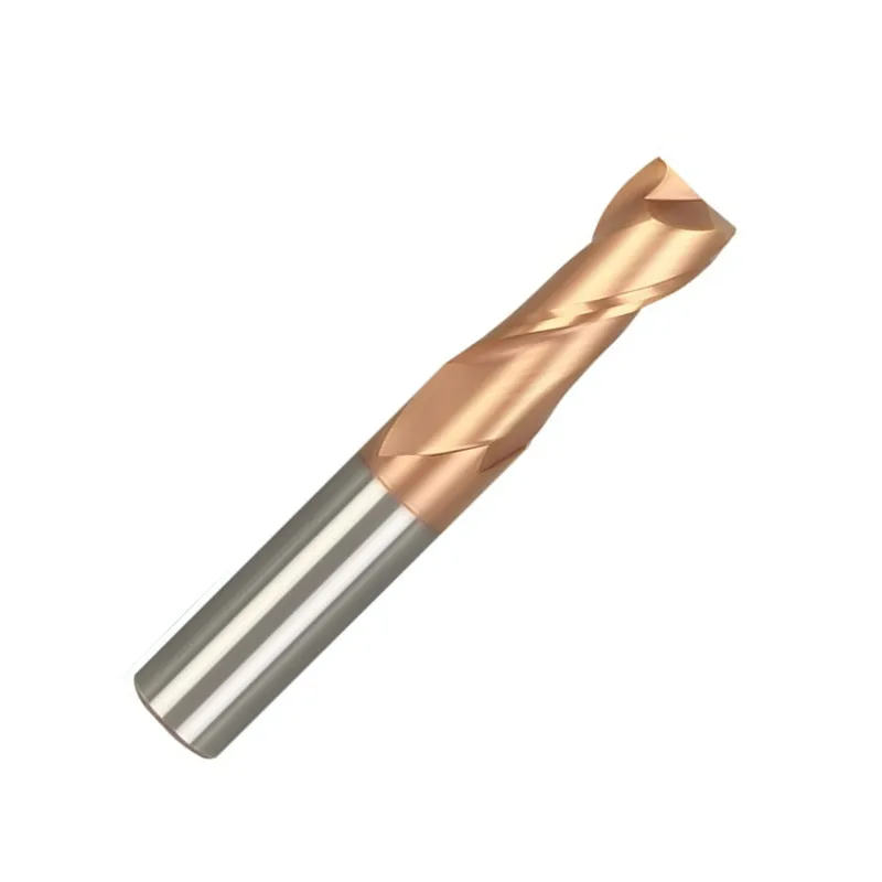 HRC60 2Flutes 4-12 diameter 50mm Carbide flat milling cutter or squate end mill key machine locksmith tools cutter drill bits