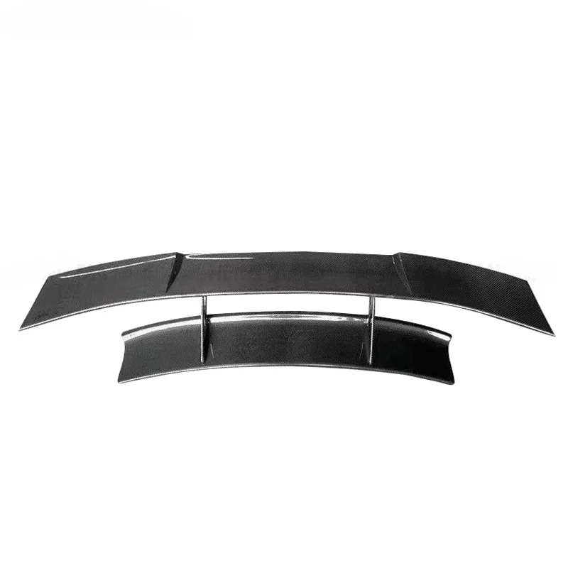 Suitable for  650s carbon fiber modification bkss model double-layer tail wing gt rear spoiler stabilizer wing
