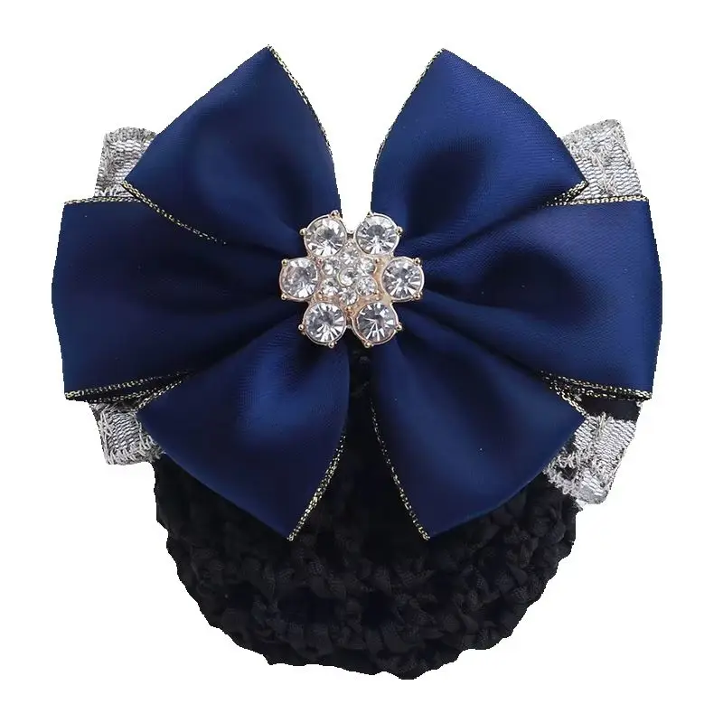 Professional Headdress Hair Accessories for Women, Handmade Nurse Hair Net, Flight Attendant, Bank,hotel,office Hair Accessories
