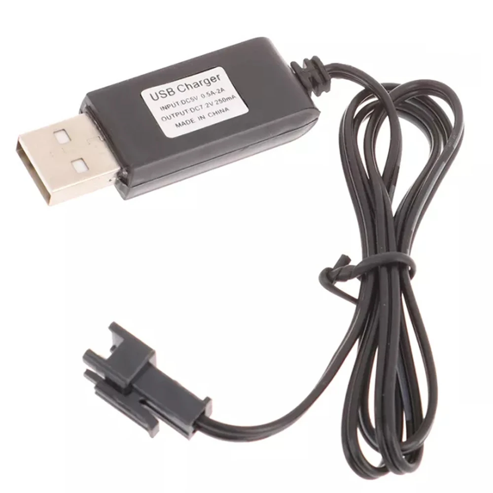 لعبة التحكم 3.6/4.8/6/7.2 فولت SM موصل RC طائرات بدون طيار RC نموذج بطارية شاحن بطارية شواحن USB شحن USB سلك