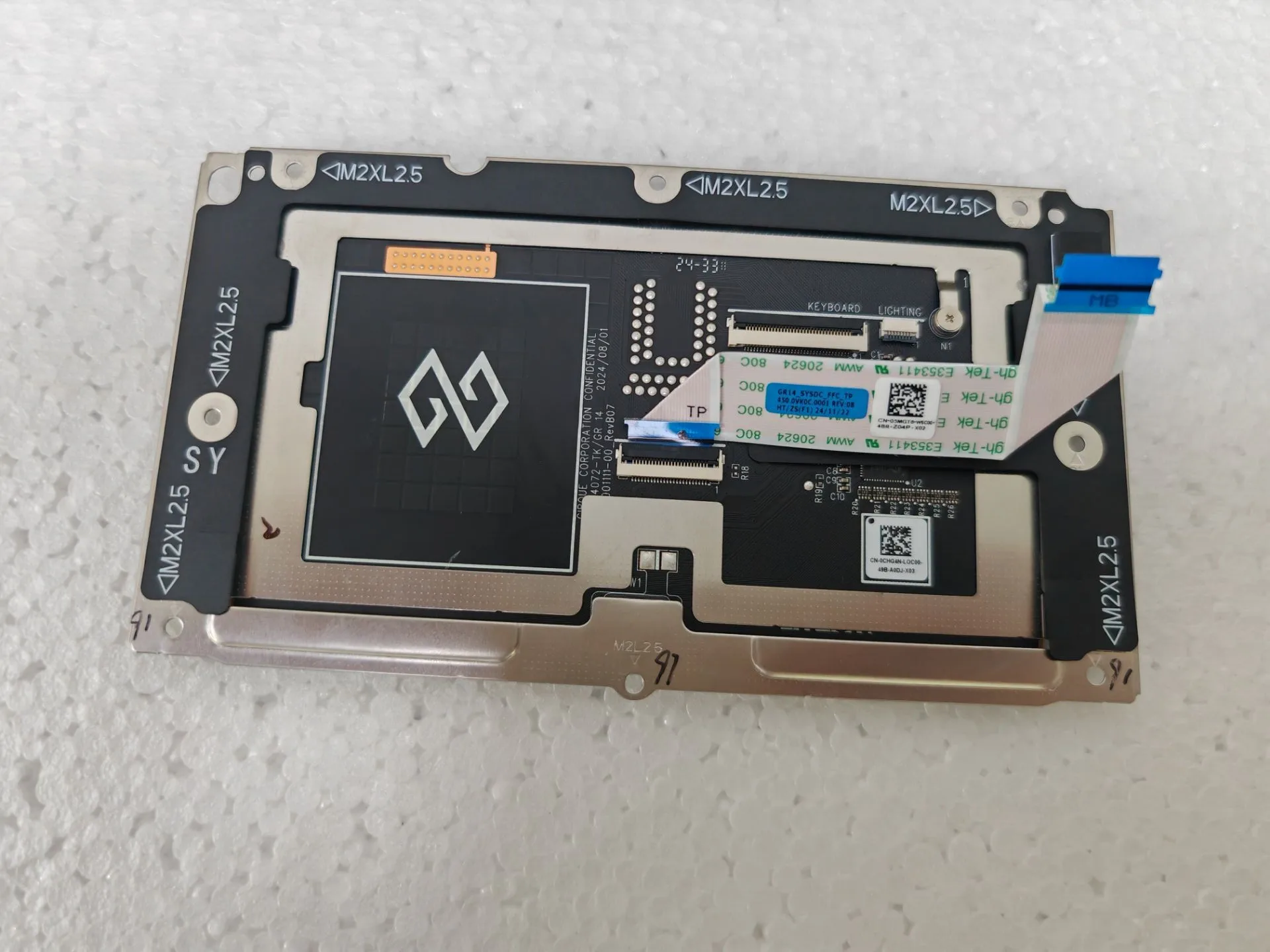 Laptop Touchpad Trackpad Board Mouse Board for Dell Pro max 14 0CHG4N 450.0VK0C.0001