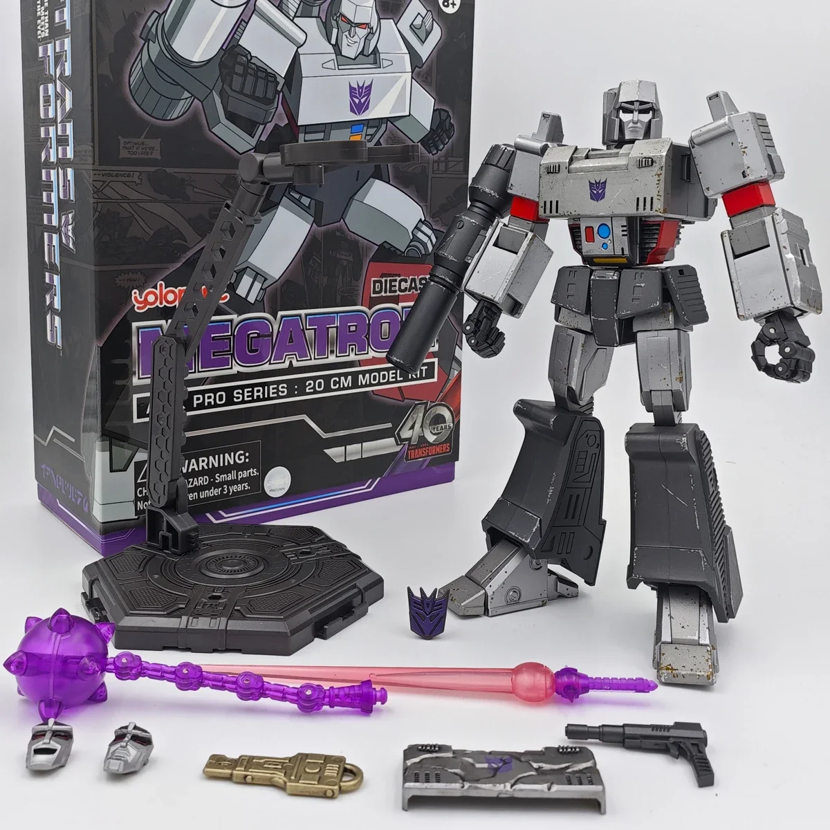 

Hasbro Megatron Transformers figure Toy Generation One AMK PRO Series 20cm Megatron Model Kit Transformers Studio Series