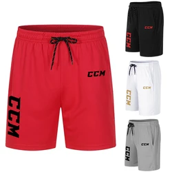 CCM 2024 Summer New Jogger Shorts Men Casual Sweathshorts Gyms Workout Male Breathable Mesh Quick Dry Sport Shorts