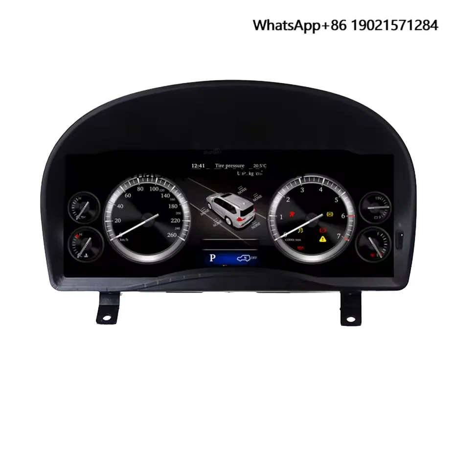 

Linux System Car Digital Virtual Cockpit for 20/30 Series Alphard 2008-2018 Instrument Cluster Speedometer Dashboard