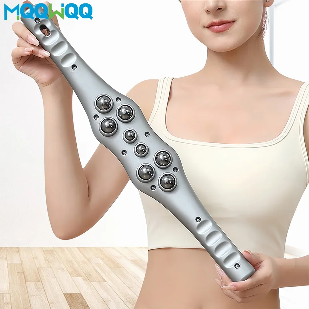 

Multi-Functional Roller Ball Massage Stick, Myorelease Fascia Trigger Point Roller Tool for Deep Tissue Massage Muscle Recovery