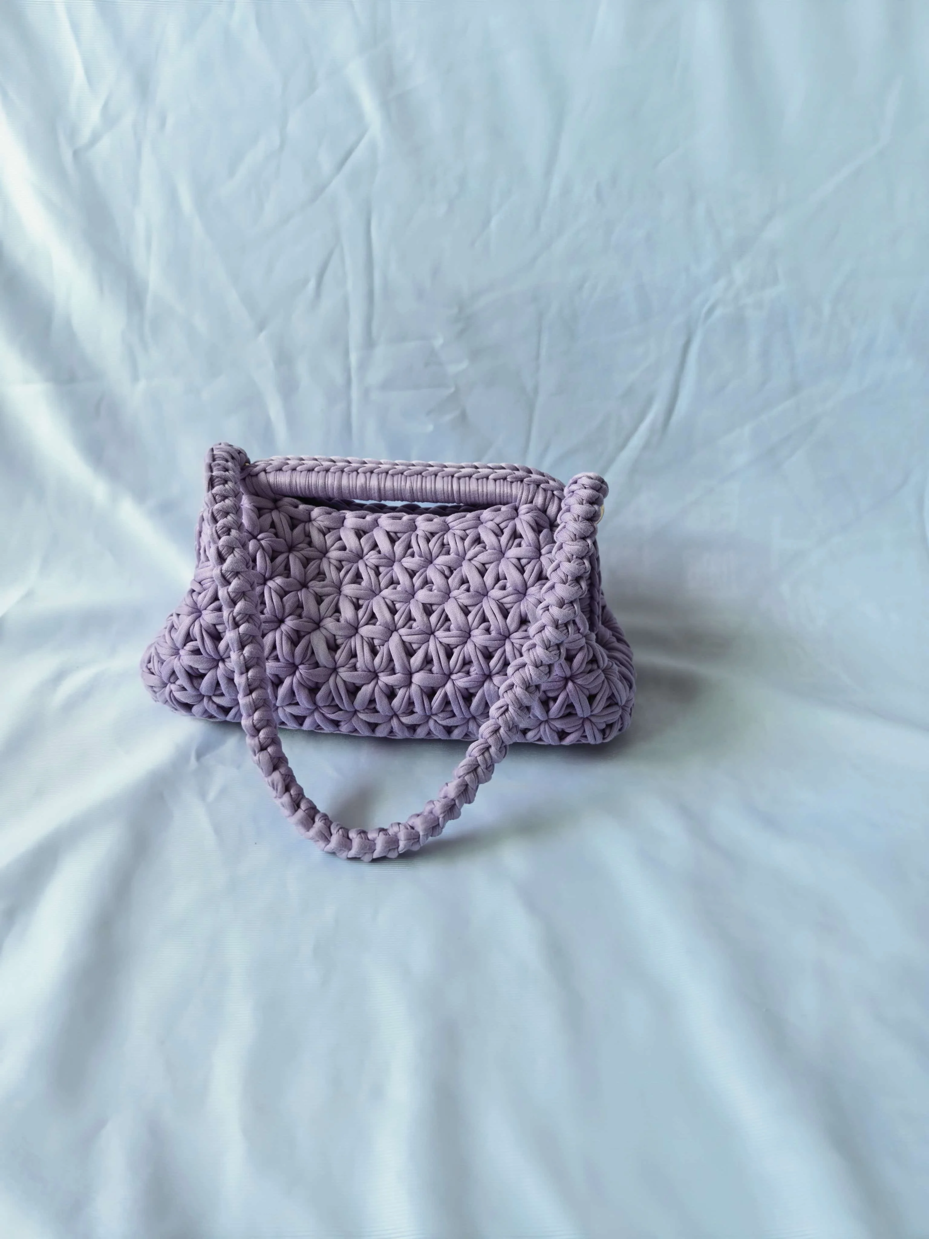 Handgehäkelte Fransen-Umhängetasche für Damen, modische Achseltasche – Detail 6