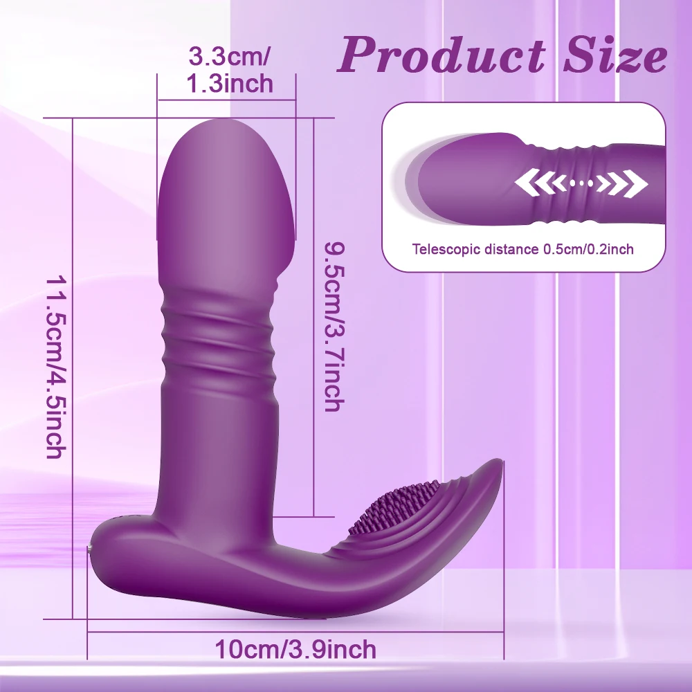 APP Control Thursting Vagina Vibrator for Women Wearable Panties G-Spot Clitoris Vibrator Female Masturbation Sex Toy for Women - Image 6