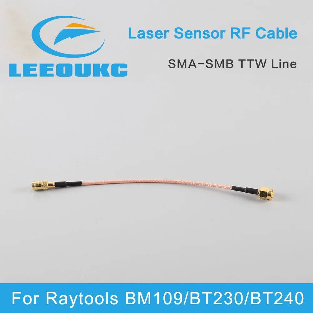 LEEOUKC Sensor Cable Wire raytools Fiber Laser head SMA TTW Line For Raytools Fiber Laser Cutting Head BT230/BT240 BM110