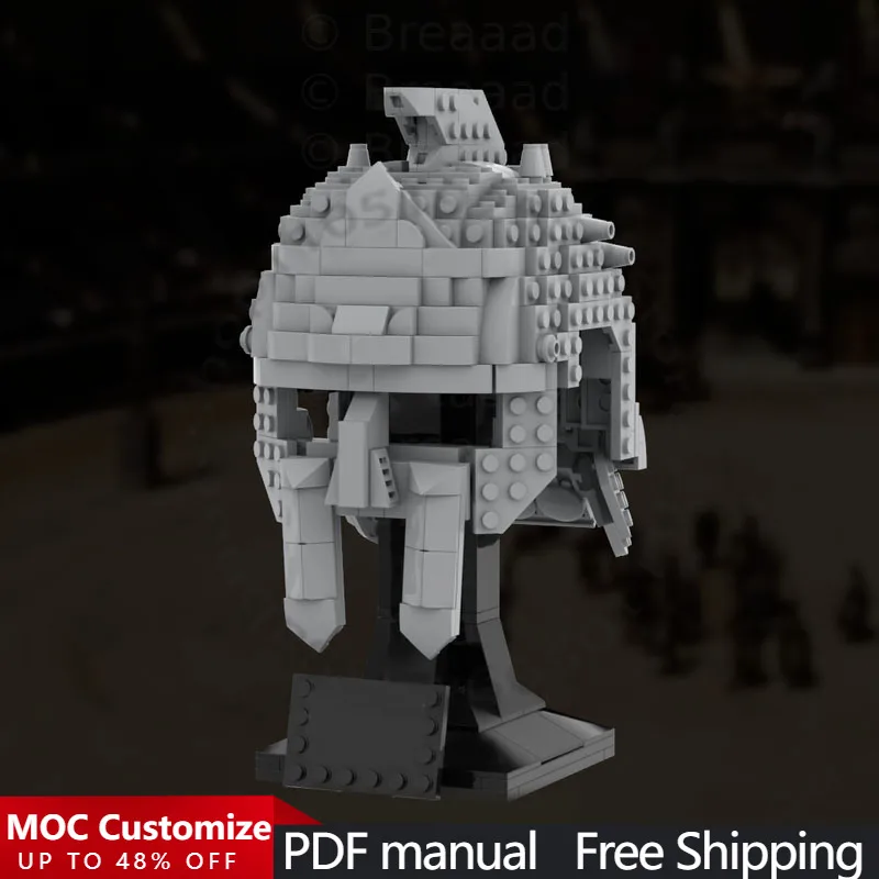 

475 деталей, популярная серия игровых персонажей, гладиатор, MOC, модульный конструктор, креативный дизайн, DIY, игрушка для мальчиков, подарок на праздник