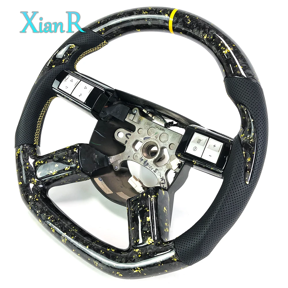For Chrysler 300 Custom Forged Carbon Fiber Steering Wheel for Dodge Challenger 2008 2009 2010 2011