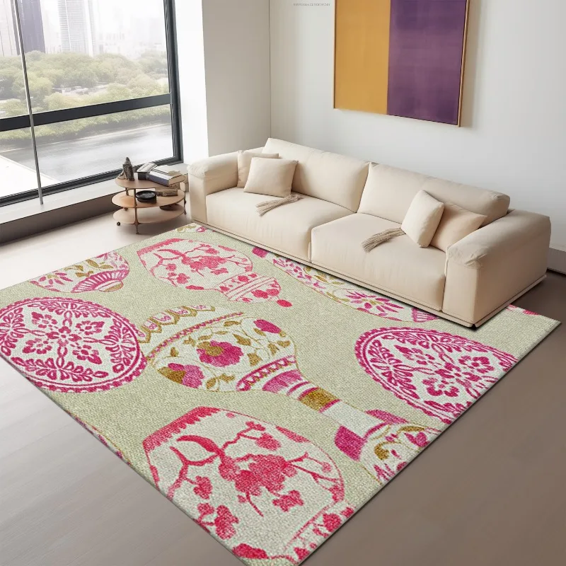 Fashion Ceramic Bottle Decorate Living Room Carpet Bedroom Bedside Soft Mat Creative Recreational Areas Plush Rug Ковер Tapis 러그