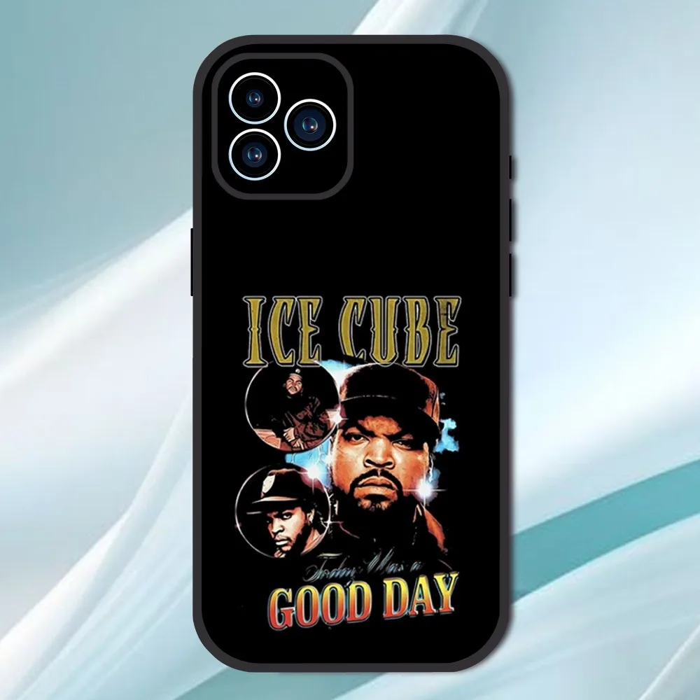 Funda de teléfono rapero i-ice Cube, carcasa trasera suave para iPhone 13, 12, 11, 14, 15 Pro, XS, Max, XR, X, 8, 7, 6S, 6 Plus