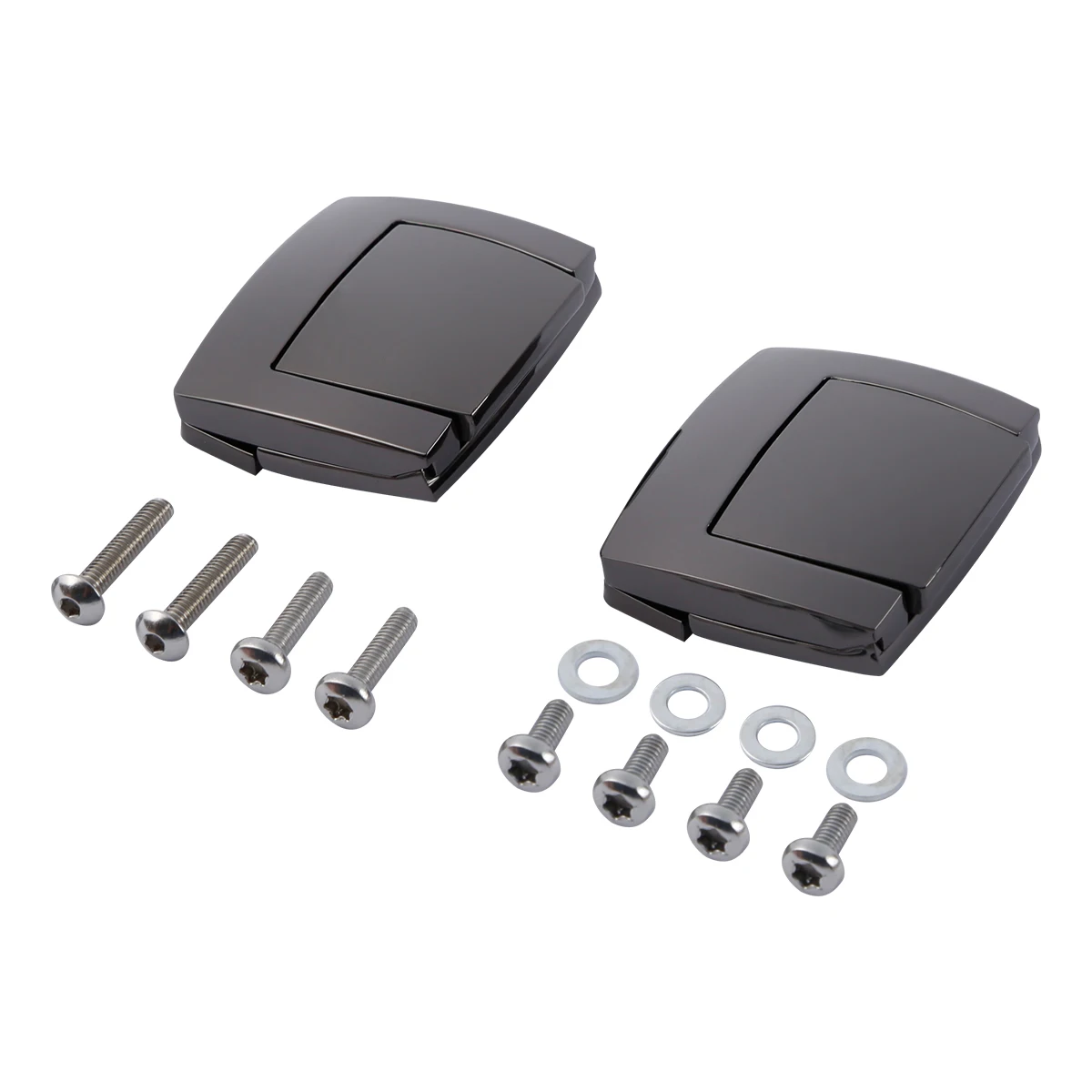 مزلاج حزمة ماكينة الحلاقة للدراجة النارية Harley Touring Classic Electra Glide Road King Ultra Razor FLHX FLTR 1980-2013 #4