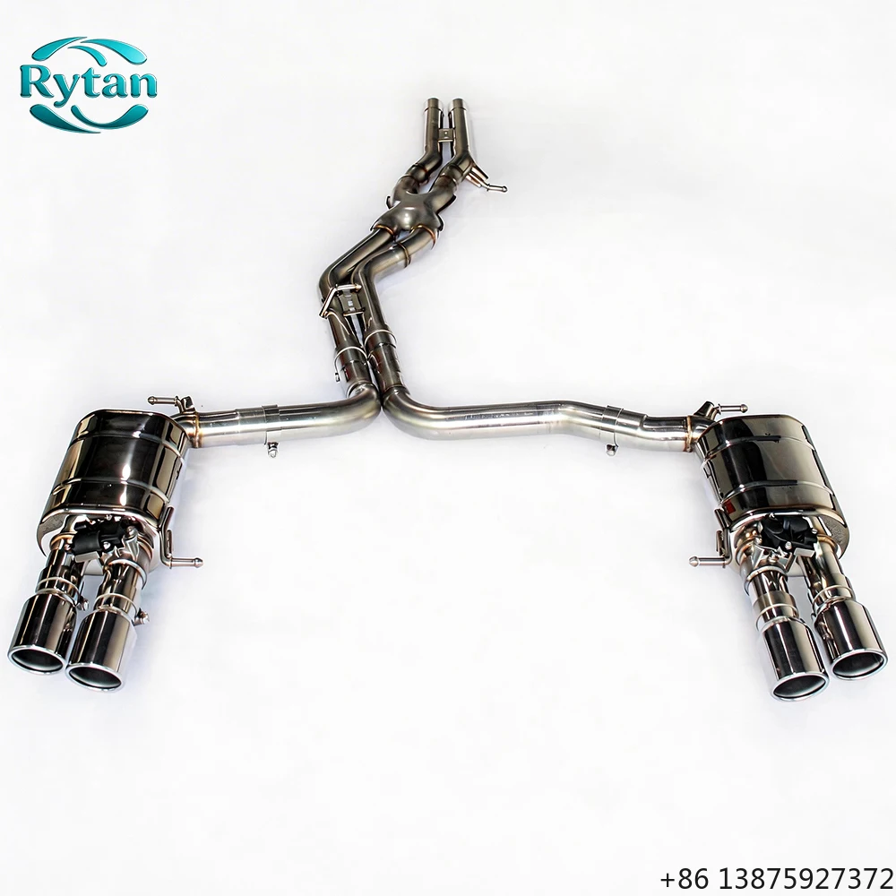 

Выхлопная система Rytan Valvetronic из нержавеющей стали 304 с клапаном, Catback, для A7 2019 года