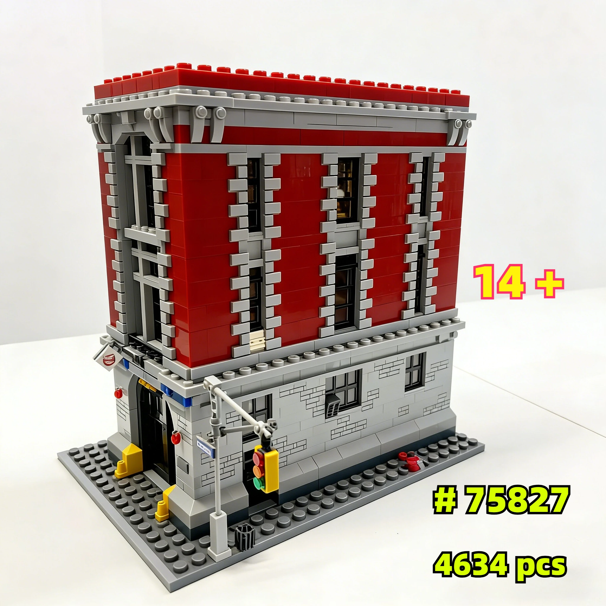 

Firehouse Headquarters Building Blocks 75827 Building Blocks Sets Suitable for Birthday Gifts，Compatible with Legoed ，4634pcs.