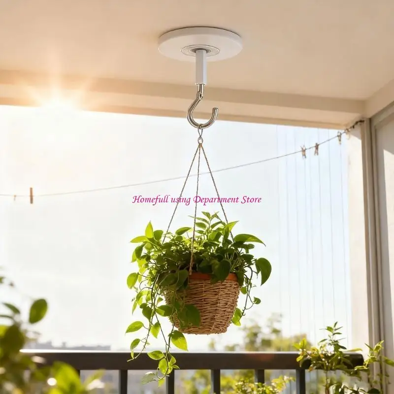  Pack of 5 Versatile Ceiling Hooks With Heavy Duty Adhesive For Lanterns Flyers Net