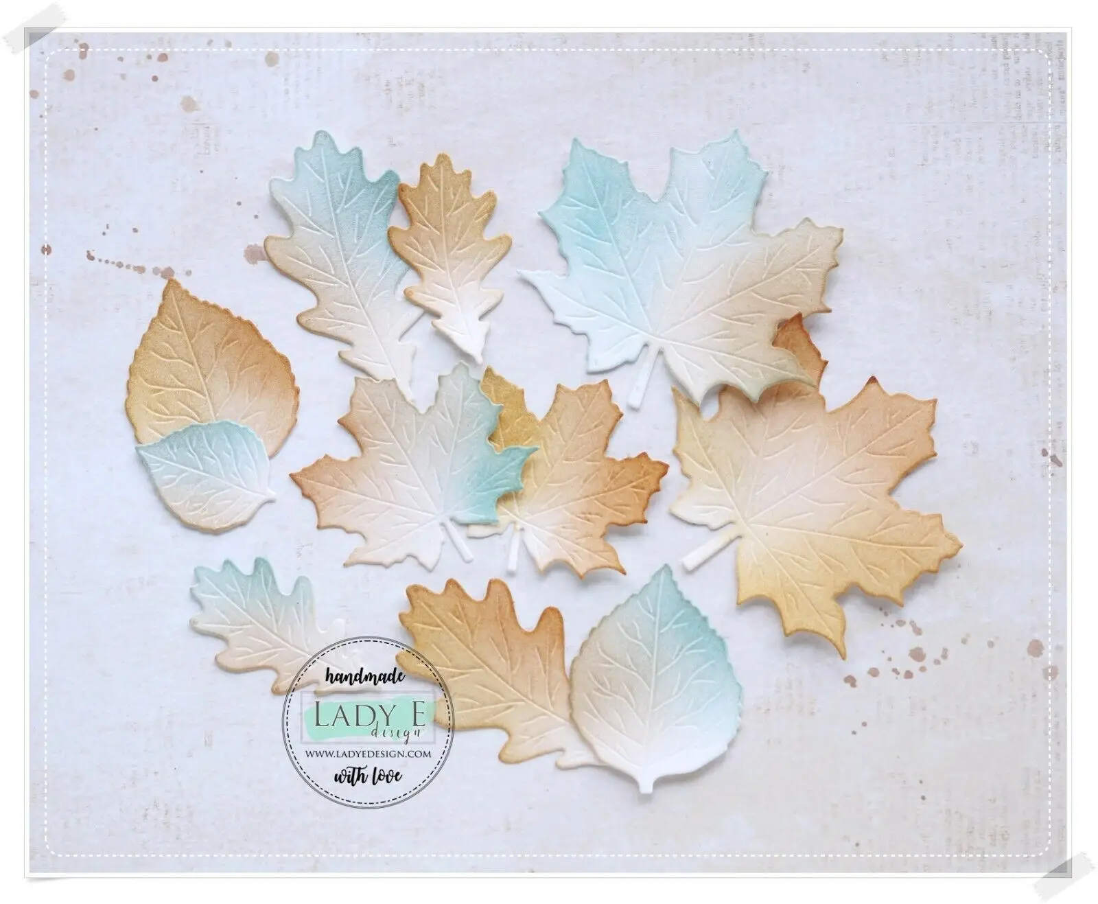 New  Flower and leaf Metal Cutting Dies Scrapbooking For Paper Embossing Frame Card  Set