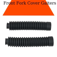 Protector de manga a prueba de polvo para motocicleta, goma amortiguadora, amortiguador de horquilla delantera, cubierta antipolvo, polainas, botas universales, 2 uds.