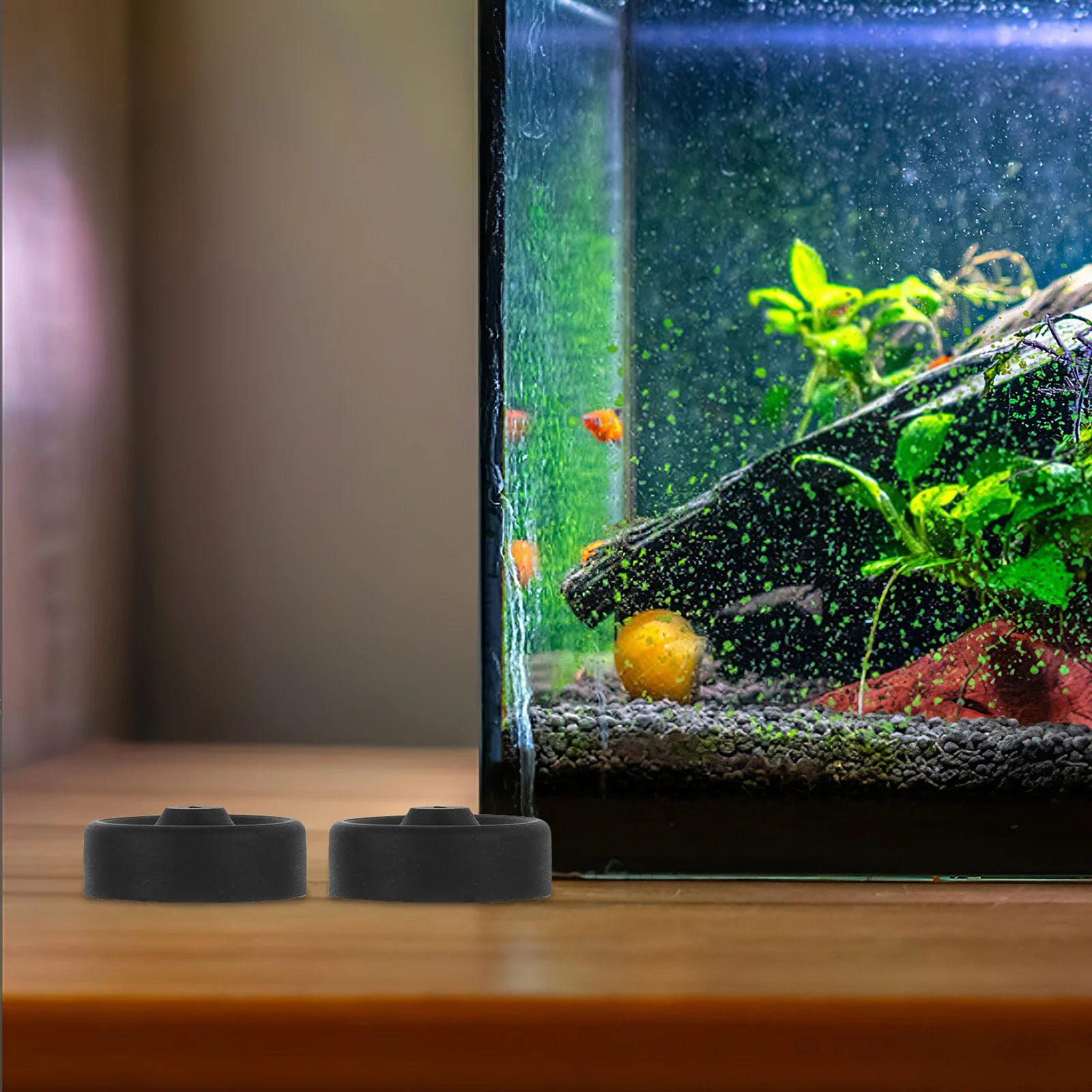 

5 Pcs Oxygen Pump Accessories Silica Gel Membrane for Aquarium Air Pump Fish Tank Bubbler Tubing Durable Cleanable