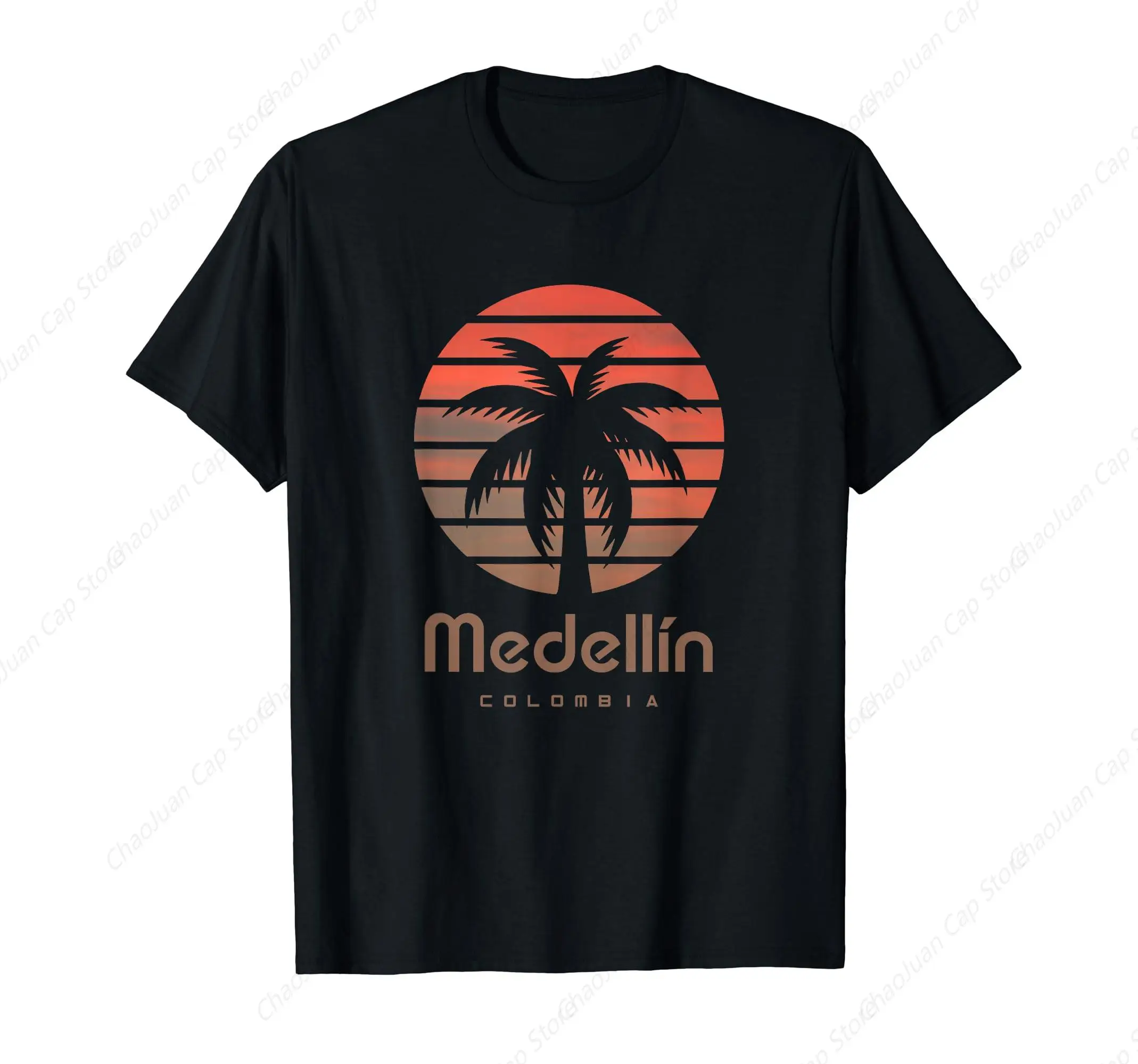 Medellín Colombia T-Shirt Vintage Tee T-Shirts Cotton New Arrival Tops