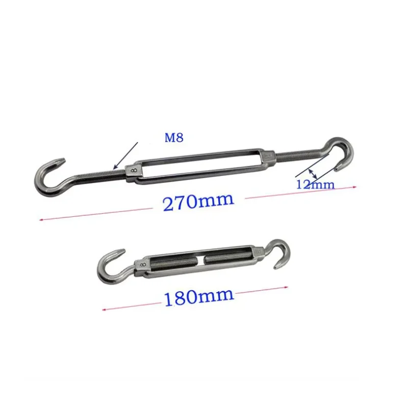 ISURE MARINE 304 Stainless Steel Four-corner Sunshade Accessories Awning 8mm