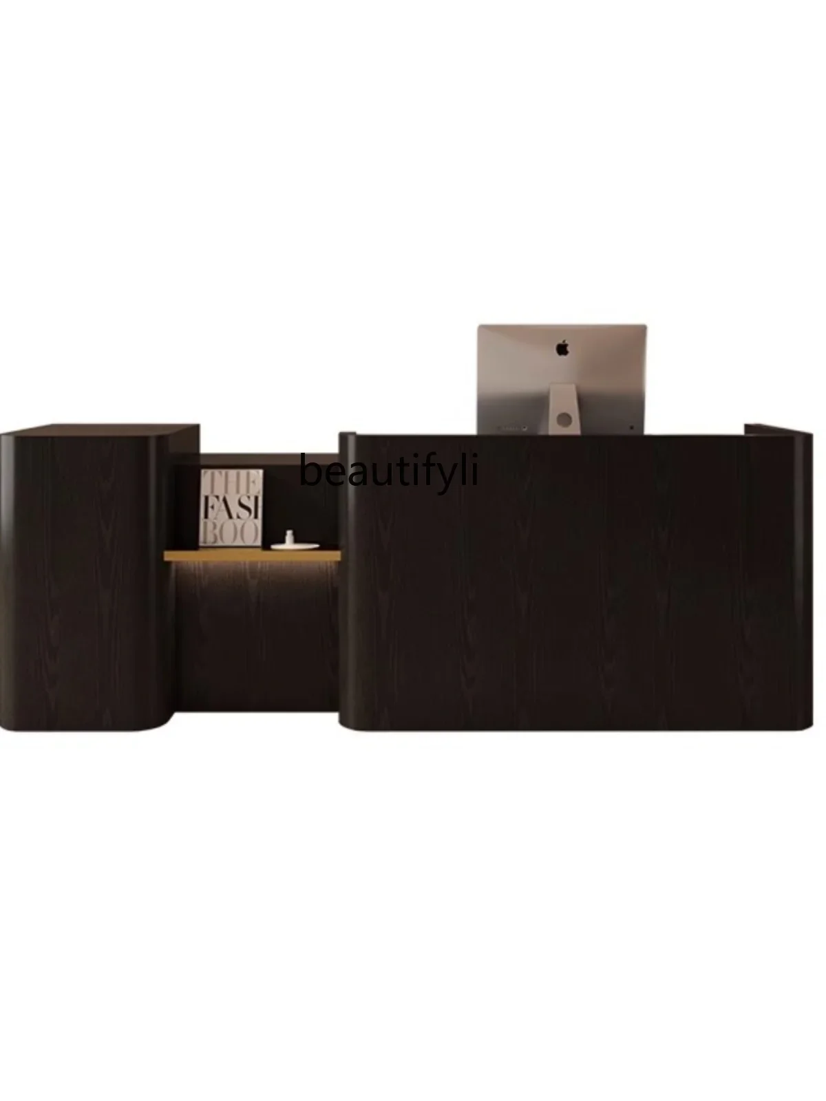 

yh Light luxury cashier, modern and simple counter, front desk of the company office