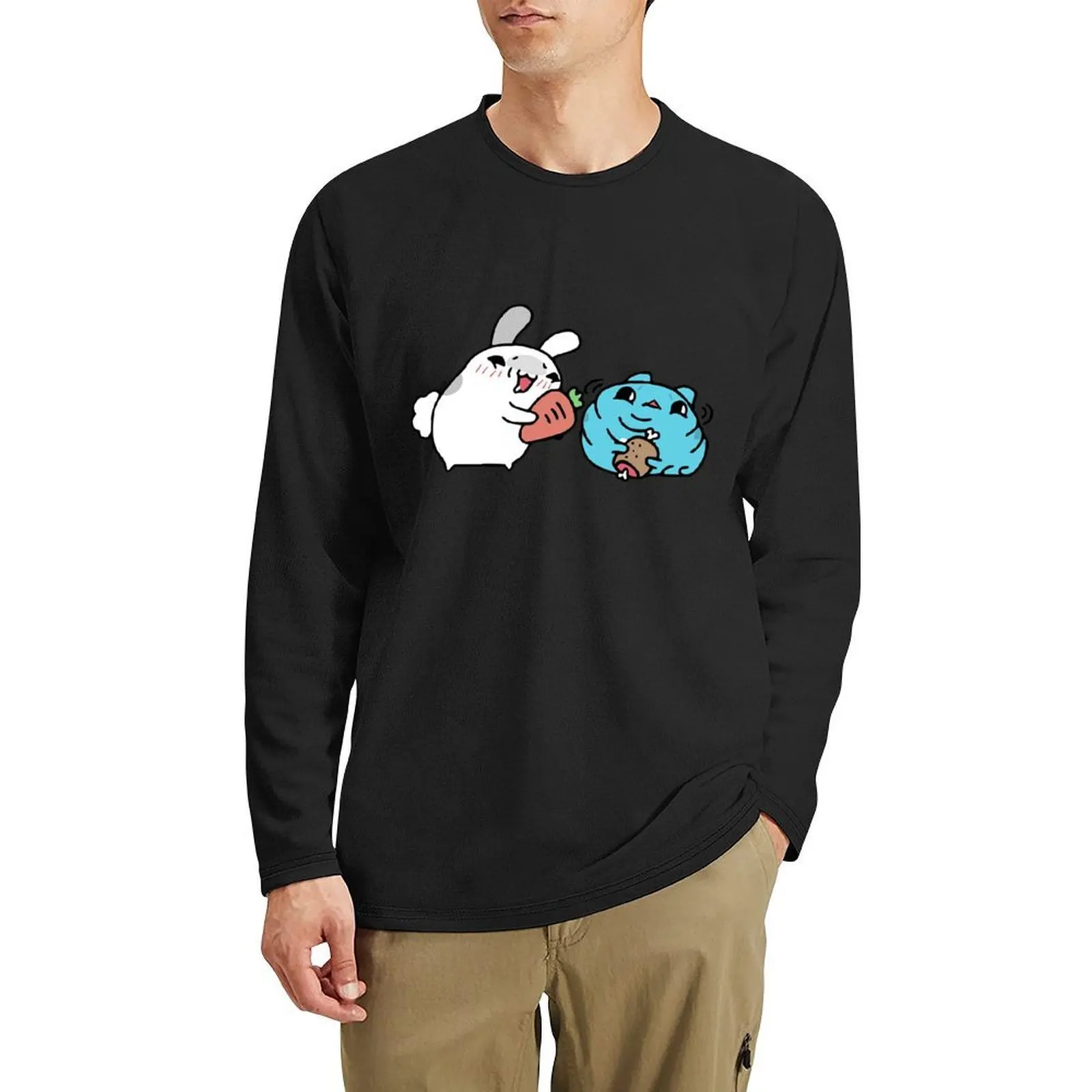 

Bugcat Capoo Long T-Shirt black t shirt vintage t shirt vintage clothes oversized t shirt men