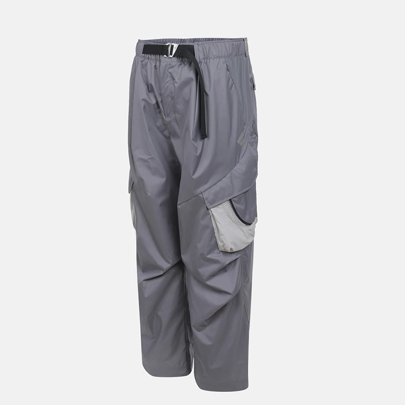 Adidas genuine S new men's and women's gray white lightweight casual workwear pants KF0680