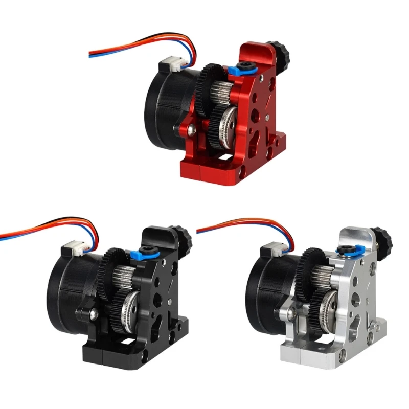 Double Gear Extruder Hard Steel Reduction Gear High Speed Motor 3D Printer Parts