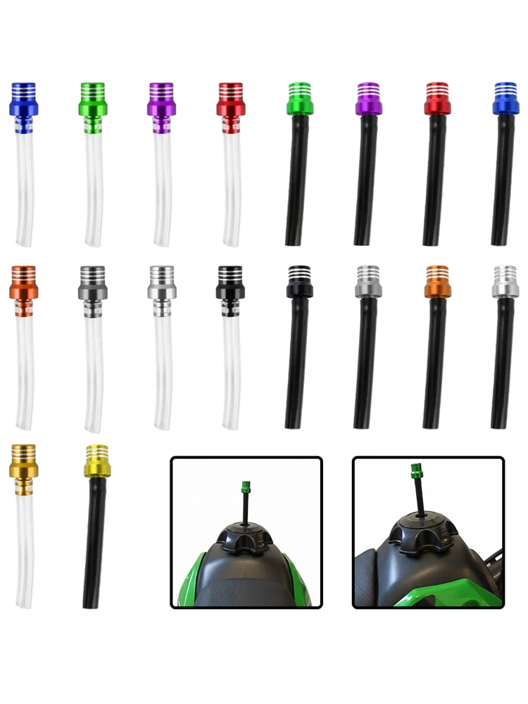 Tuyau de ventilation universel pour bouchon de réservoir de carburant, pour KTM, HONDA, YAMAHA, Dirt Pit Bike, avec valve à bille