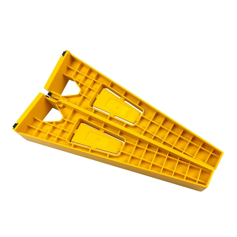 Gaveta Instalação Guia Trilho, Carpintaria DIY, Ferramentas Auxiliares, 2pcs