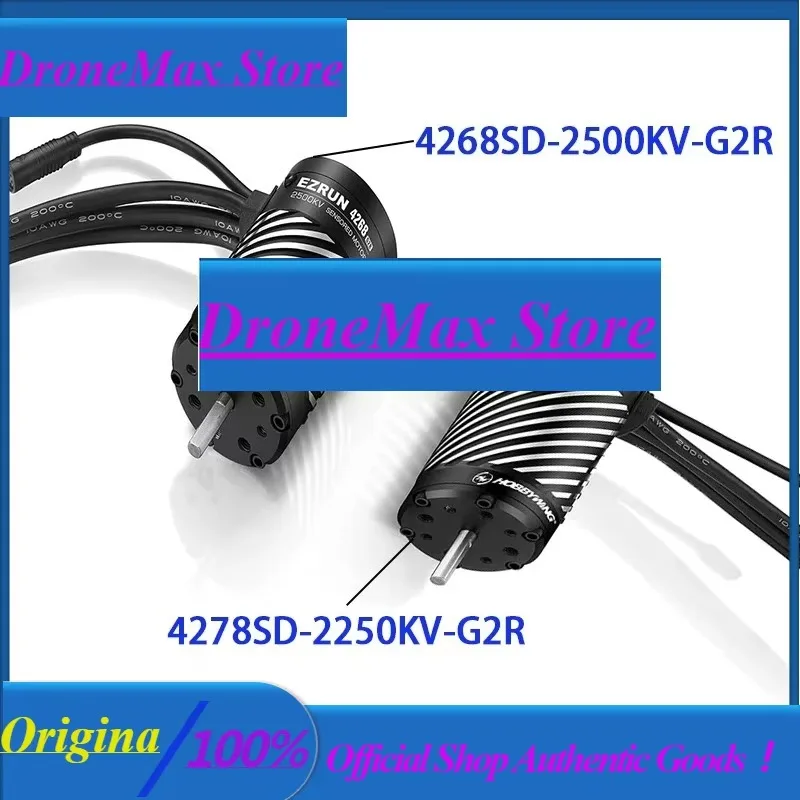 BoMassWaterproof Brushless Hobbywing​ EZRUN Motor 4268S 4278SD For RC Cars Off-Road Monster Truck Drive Unit