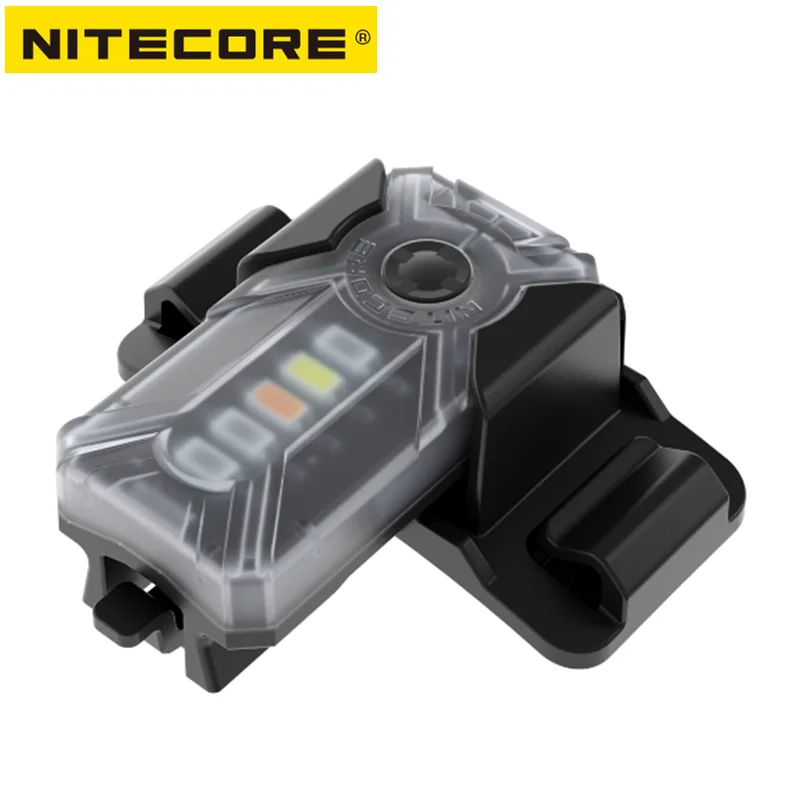 NITECORE NU07 LE Signal Light Rechargeable 5-Color Sources High Performance LEDs 11 Modes Headlight Enforcement Outdoor Lighting