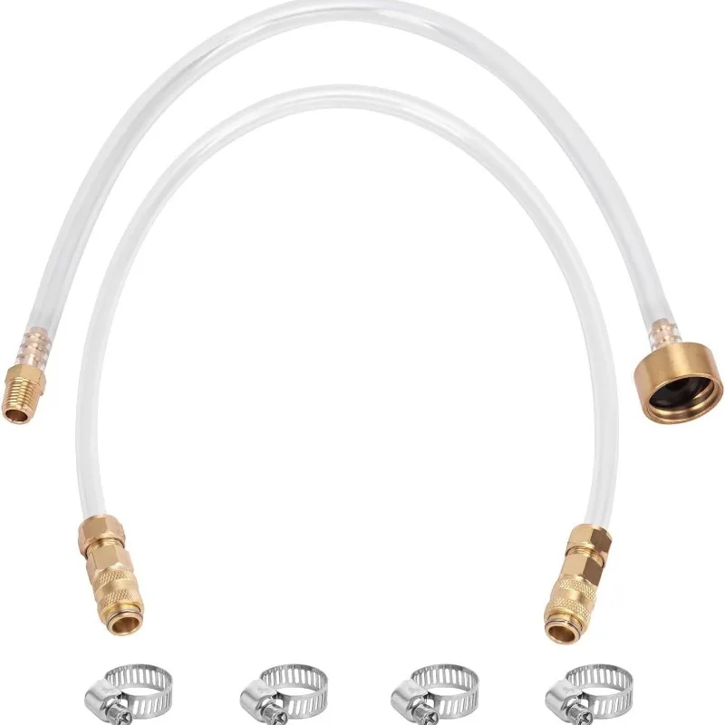 Hydraulic Steering Bleed Kit Leak Proof Quick Connect Marine Fitting Boat Anchor Vessel System Water Accessory