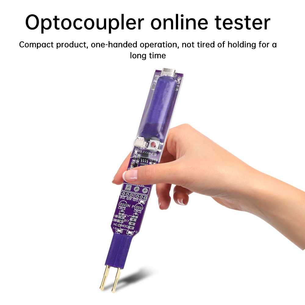 Type-c Mini Optocoupler Online Tester multifunctional Rapid Detection Tools Electronic Maintenance Tester 5V 0.2A