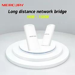 Mercusys-Puente de transmisión inalámbrico para exteriores, suministro POE impermeable, punto de acceso AP, Wifi, 1KM/15KM