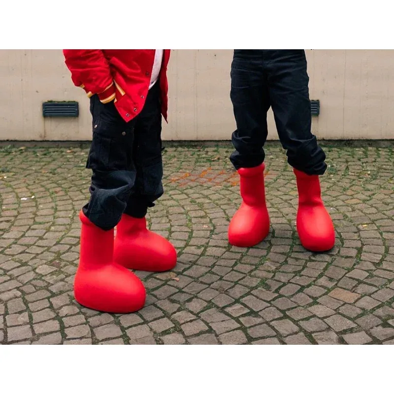 2026 Unisex Men Women Big Red Boot For Adult Kids Astro Boy Boots Shoes view 3