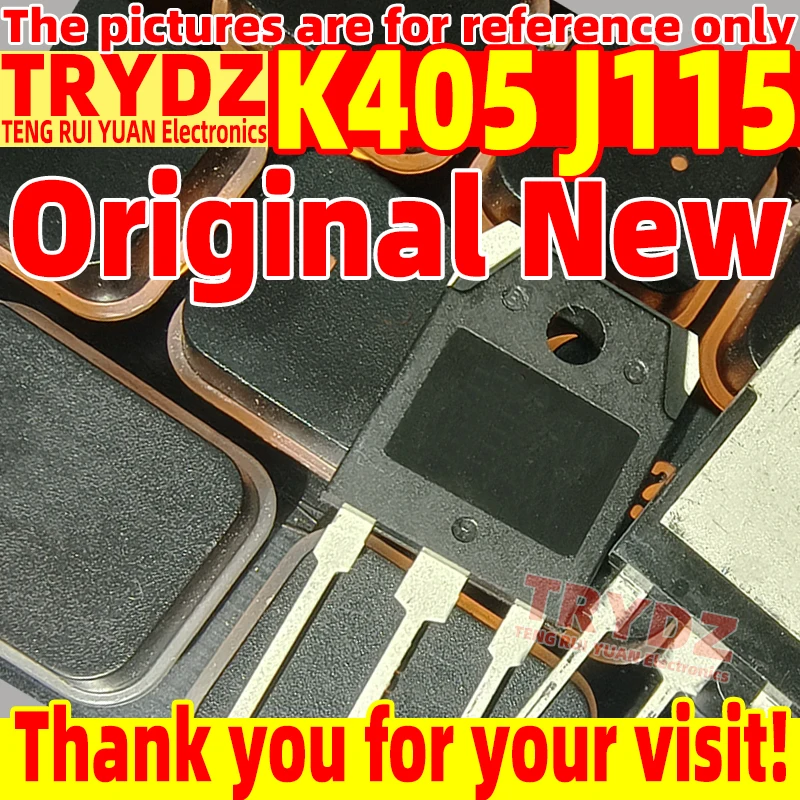 1 pair Original New K405 J115 2SK405 2SJ115 TO-3P