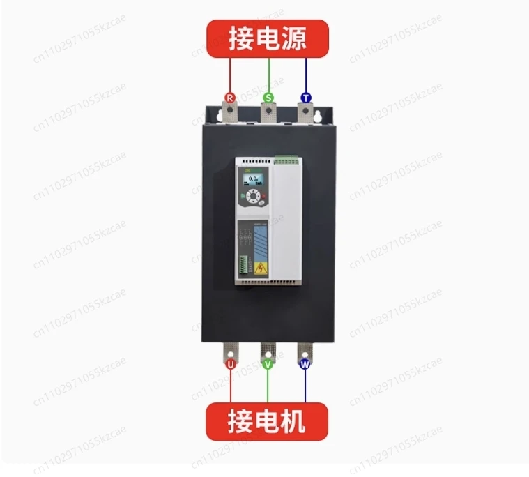 

380V Three phases motor soft starter built-in soft starter 5.5KW 7.5KW motor soft starting fan pump prure reducer conveyor