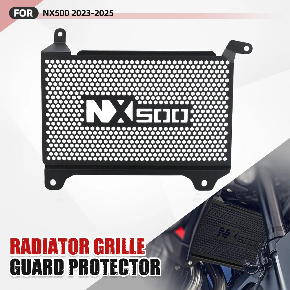 

FOR Honda NX500 NX 500 2023 2024 2025 500 Motorcycle Accessories Radiator Guard Grille Cover Protector Cooler Grill Protective