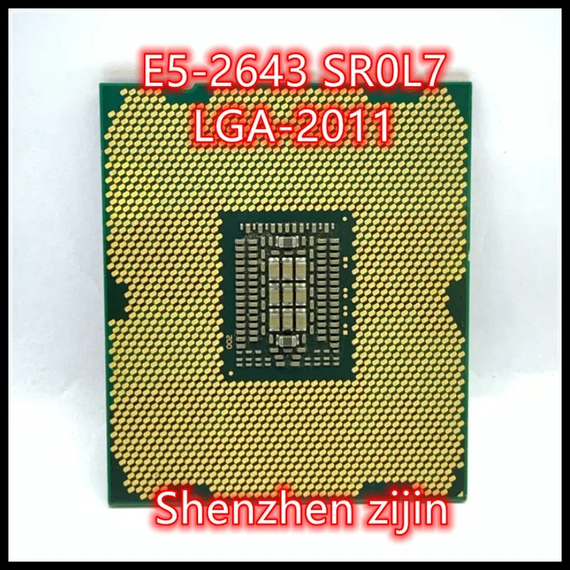 بروسيسور E5 2643 SR0L7, 3.30Ghz, LGA 2011 كواد كور