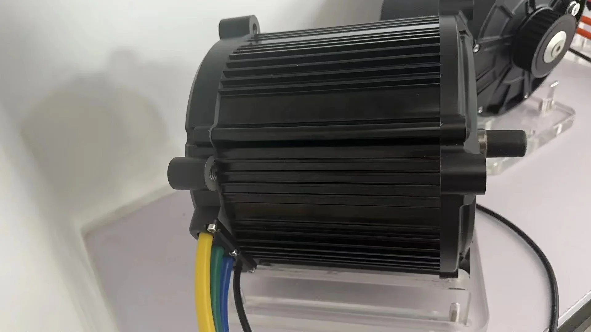 QS 180 90H 8000W 72V / 96V High Speed 140KPH Encoder Mid Drive Motor Conversion Kit with Fardriver Controller