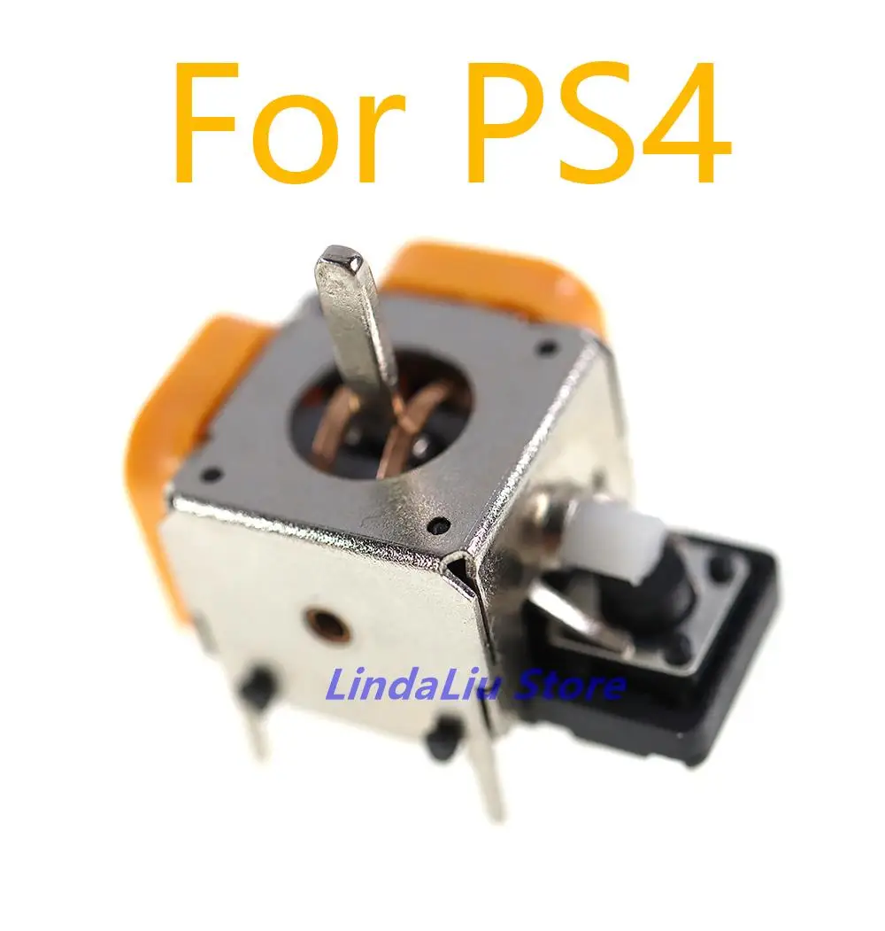 녹색 주황색 오른쪽 왼쪽 조이스틱 3D 아날로그 스틱 센서, 플레이스테이션 4 PS4 프로 슬림 컨트롤러 수리 부품, 1 개