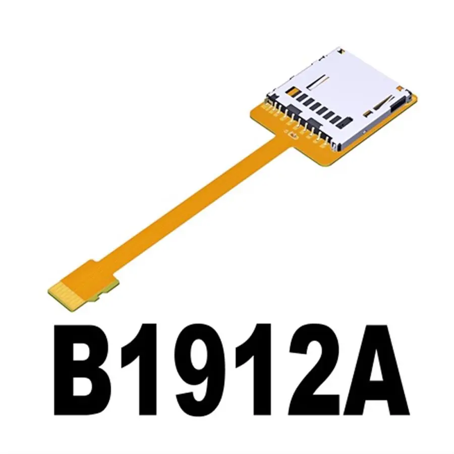 FPC мягкий конвертер адаптер кабель сим-карты для мини-сим нано-сим микро-сим карты папа-мама удлинитель сим-карты ридер