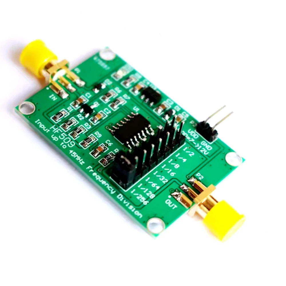 45 MHz Frequenzteilermodul 2/4/8/16/32/64/128/256 Frequenzteilung