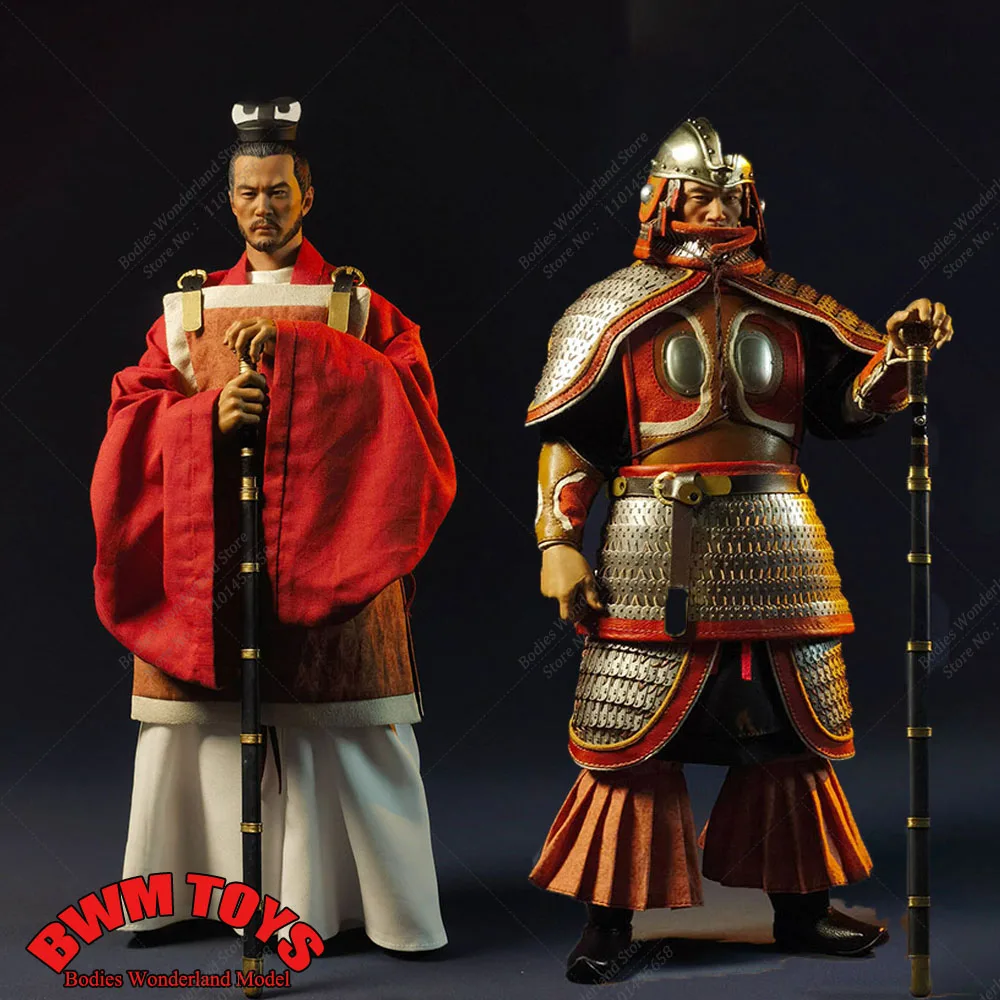 In Stock JZMW-007 1/6 Scale Famous Generals of the Sui Dynasty Han Qinhu12inches Full Set Male Soldier Action Figure Model Toys